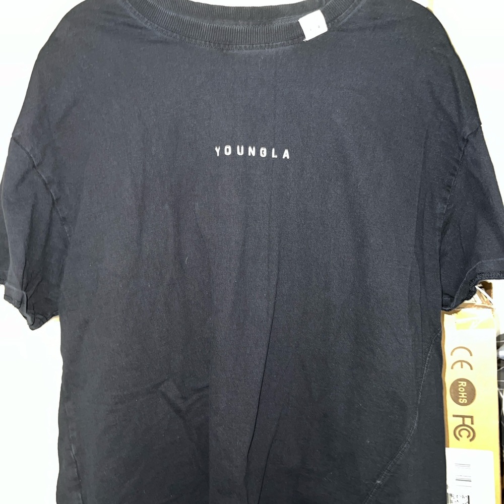 Youngla oversized block tee